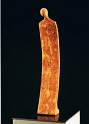 9707  Nach dem Tribunal  1997<br />Terracotta,  59 x 11 x 9 cm